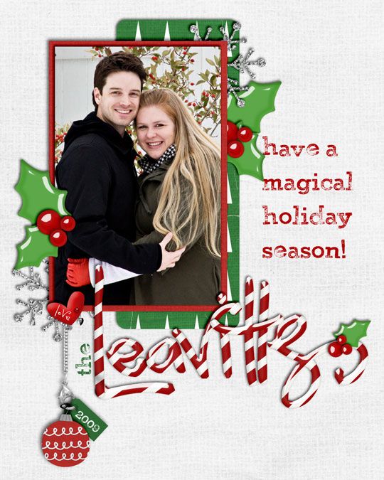 Our Christmas Card Brittish Designs